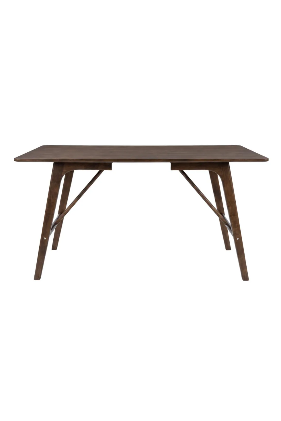 Kaseidon Rektangulära Matbord 120×80 Mörkbrun