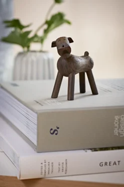 Kay Bojesen Hunden Tim Träfigur
