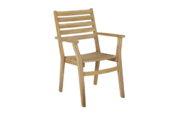 Keros karmstol teak karmstol