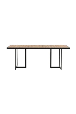 Khung Rektangulära Matbord 200 × 100 Nature