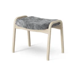 Lamino fotpall ek vitpigmenterad