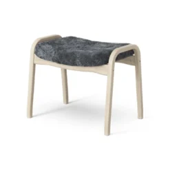 Lamino fotpall ek vitpigmenterad