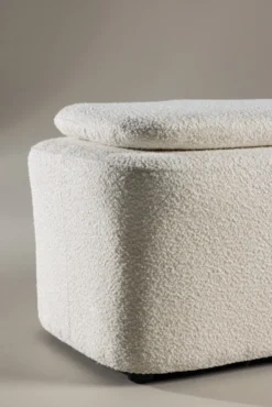 Laurel Ottoman 110 x 51 x 46,5 White