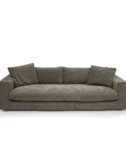 Leah Soffa 3-sits – Tyg Paradox Antelop