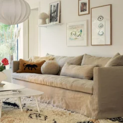 Lill 3-sits soffa kappa