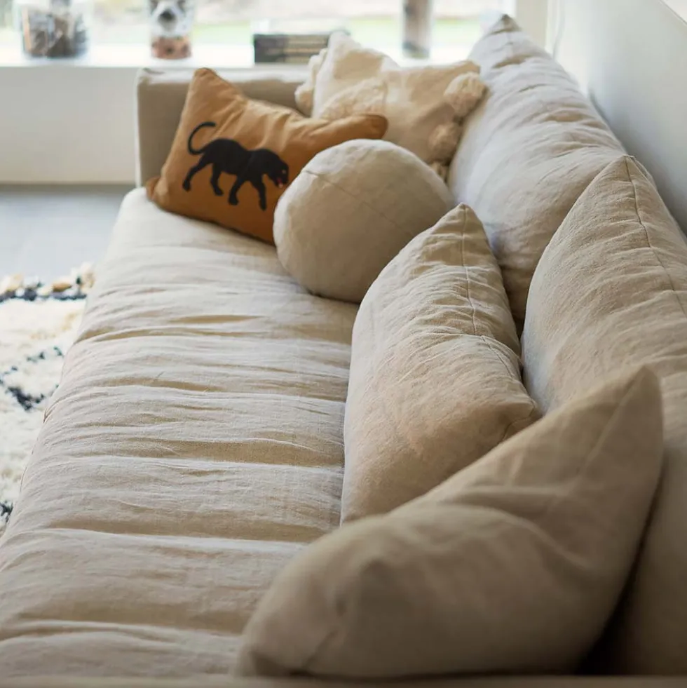 Lill 3-sits soffa kappa