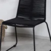 Lindos Matstolar Black