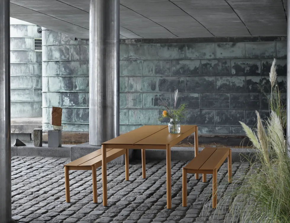 Linear steel bord 200 X 75 cm