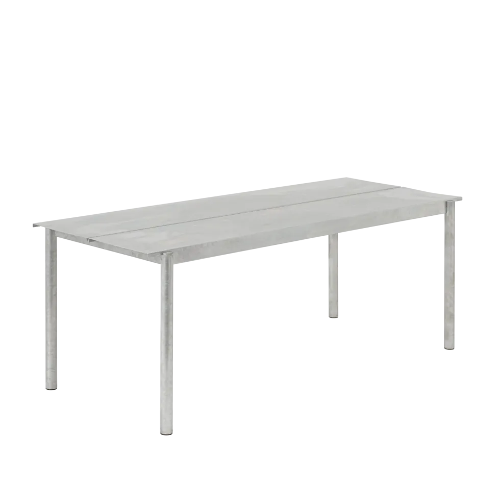 Linear steel bord 200 X 75 cm