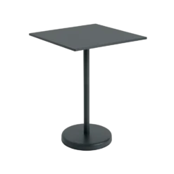 Linear Steel Café Bord 70 x 70 x 95 cm