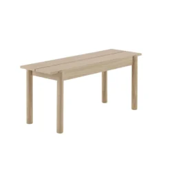 Linear wood bänk 110