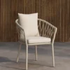 Linos Matstolar White