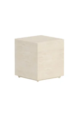 Lissabon Sidobord 40 x 40 x 45 Beige