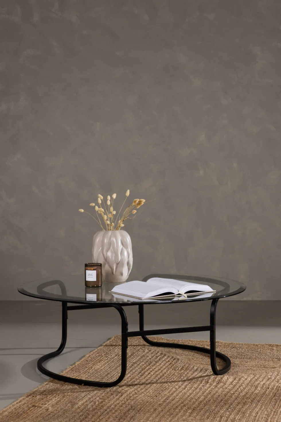 Lomma Soffbord ⌀110 Black