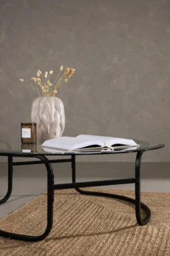 Lomma Soffbord ⌀110 Black