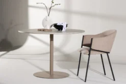 Lycke Runda Matbord ⌀110 Beige