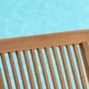 Lyon caféset i teak – cafébord med 2 stolar