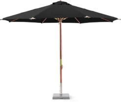 Lyxparasoll Hillerstorp Trä 335 cm