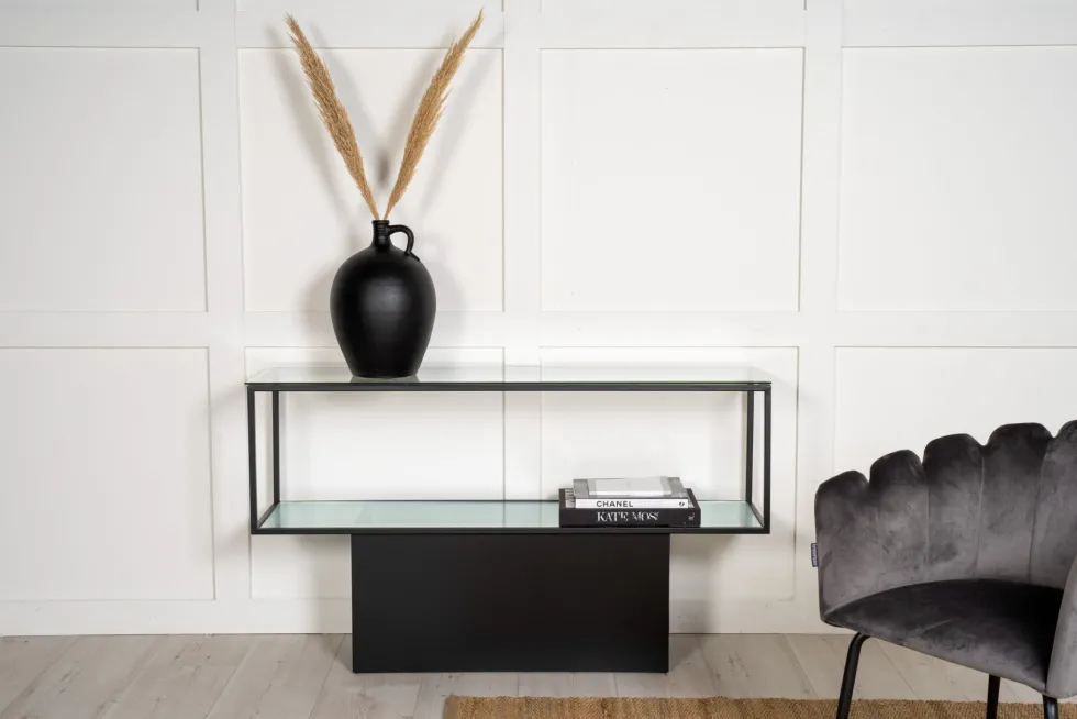 Maglehem Sidobord 130 x 35 Black