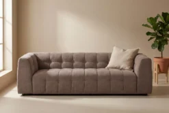 Malou 3-sits soffor Brown