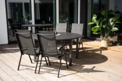 Marbella Runda Matbord ⌀140 Black