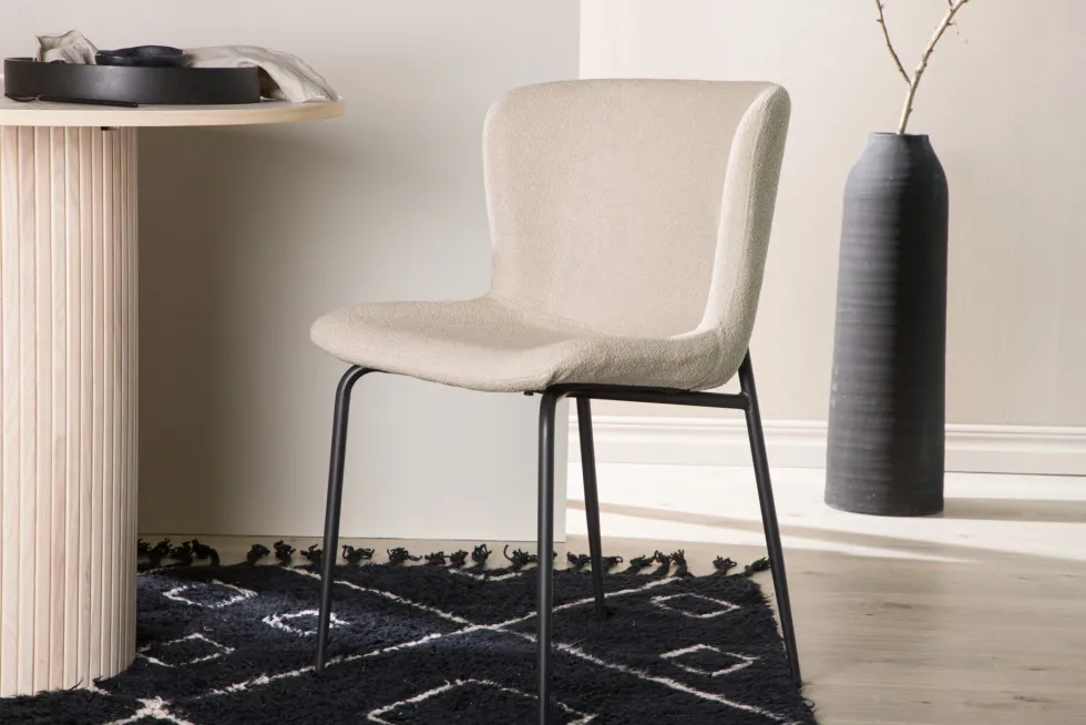 Modesto Matstol 54 x 80 x 48 – Steel