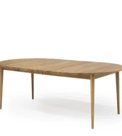 Mynta matbord Ø120 – massiv ek