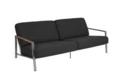Naos rostfri 2,5-sits soffa