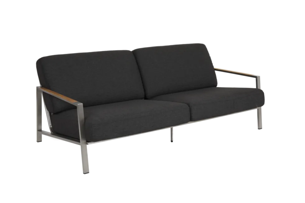 Naos rostfri 2,5-sits soffa