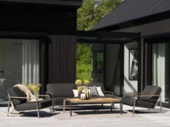 Naos rostfri 2,5-sits soffa