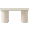 Narvik Ovala Matbord 200 × 100 Beige