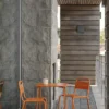 Nera barnbord Orange