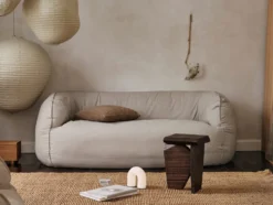 Nesten 2-Sits Soffa – Re-Cotton – Natur