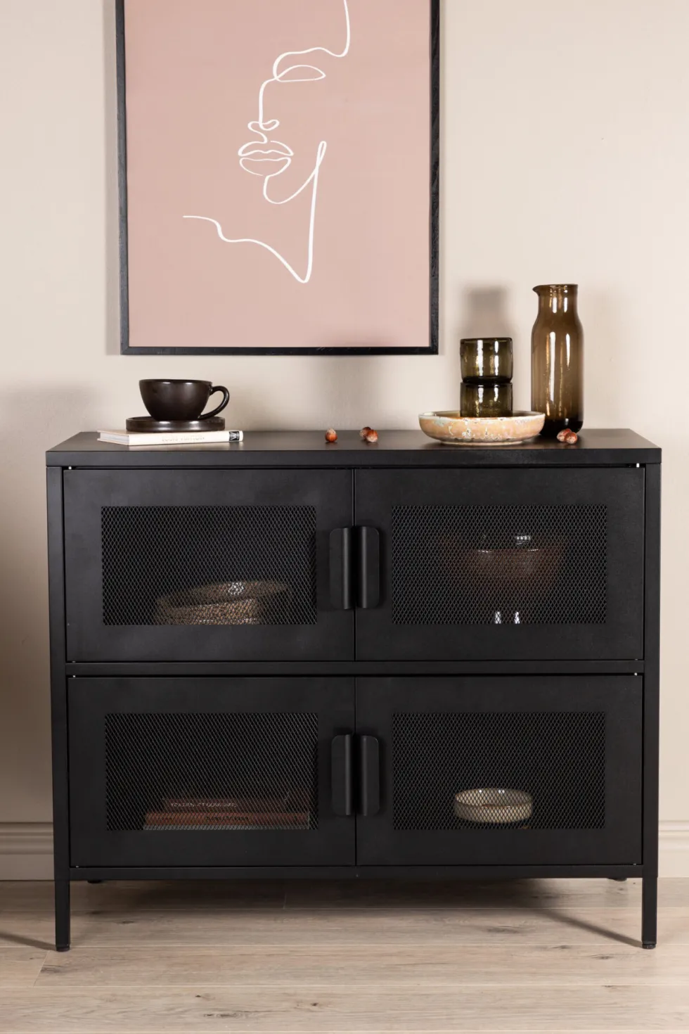 Nett Skåp 40 x 75 x 90 Black