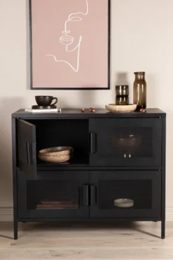 Nett Skåp 40 x 75 x 90 Black