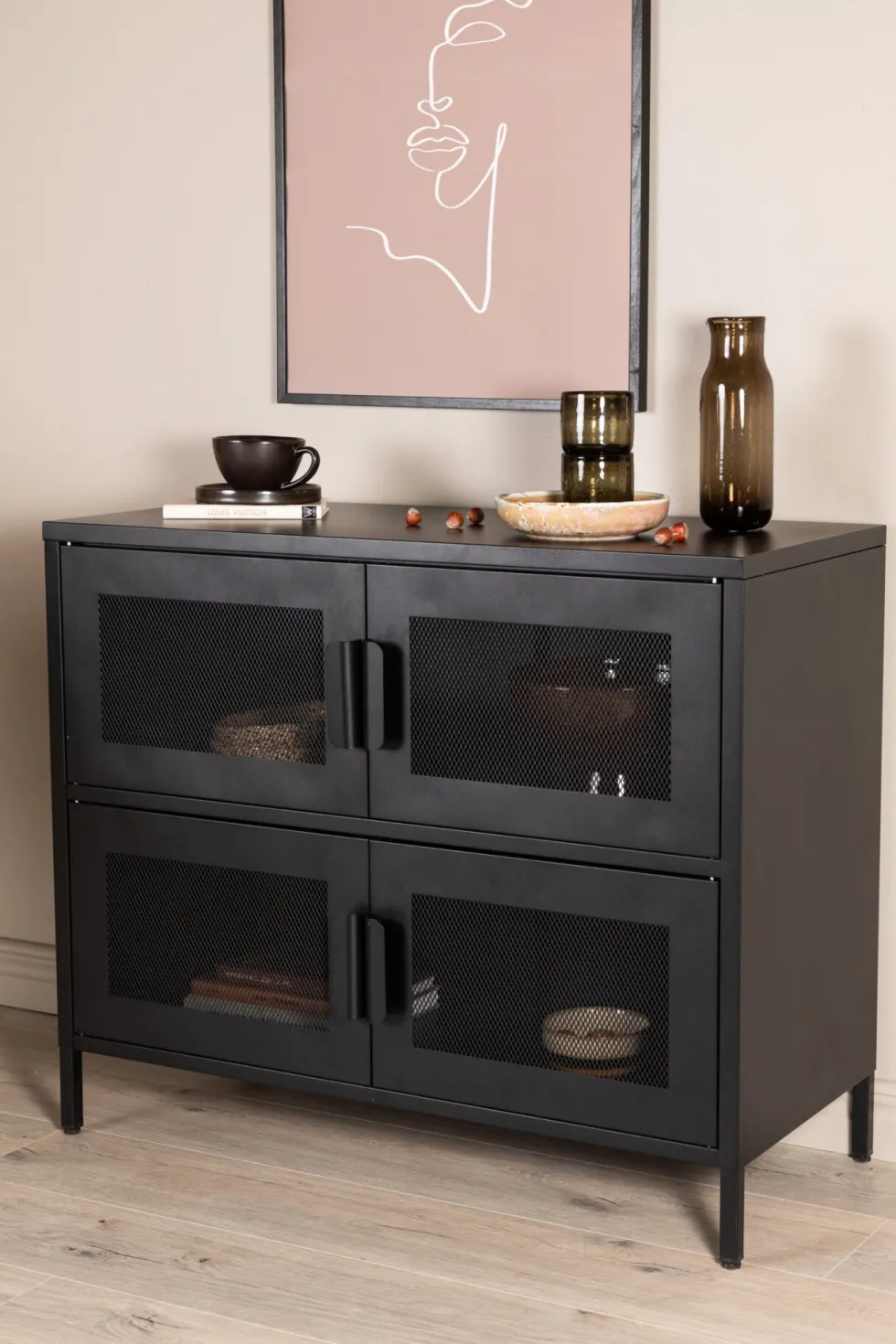 Nett Skåp 40 x 75 x 90 Black