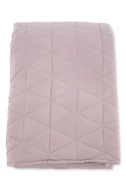 Nilla Överkast 260 x 260 Dammig rosa