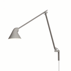 NJP vägglampa lång arm