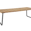 Nolli matbord Svart/teak 175 90 cm