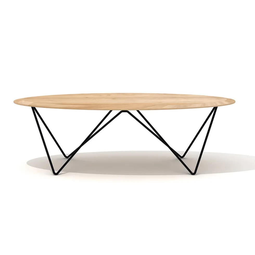 Oak Orb coffee table