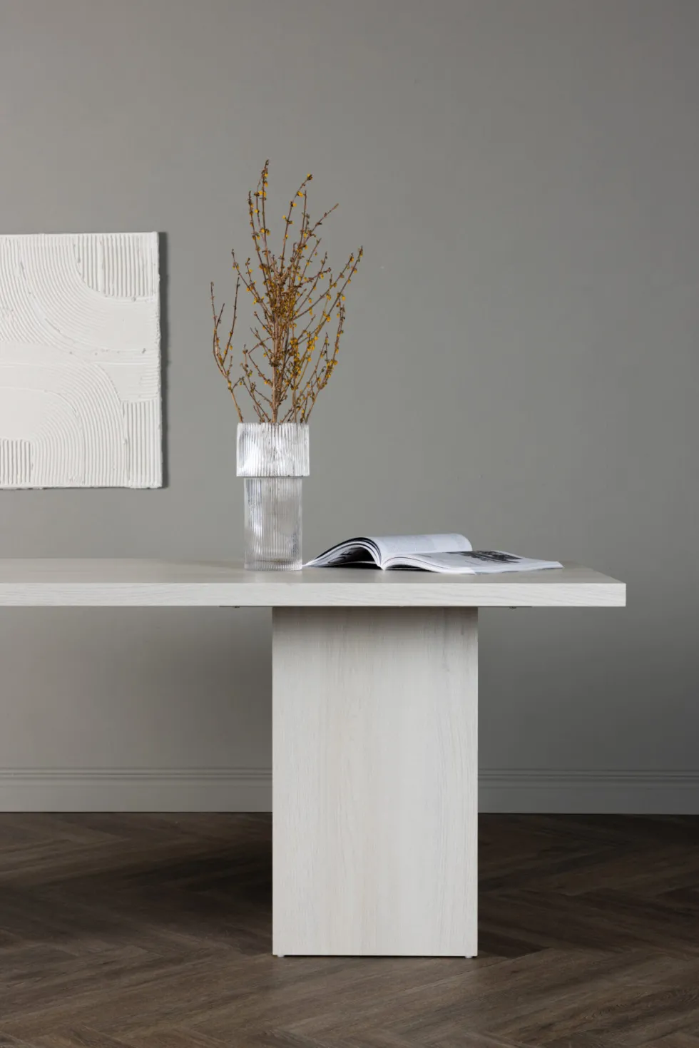 Olga Rektangulära Matbord 200 x 90 White