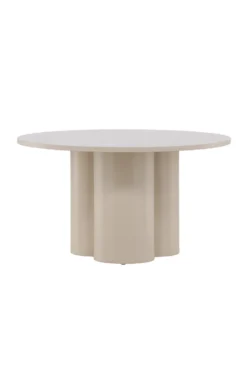 Olivia Soffbord ⌀80 Beige