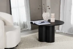 Olivia Soffbord ⌀80 Black