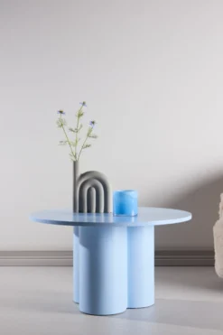 Olivia Soffbord ⌀80 Blue
