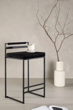 Opelika Barstolar Black