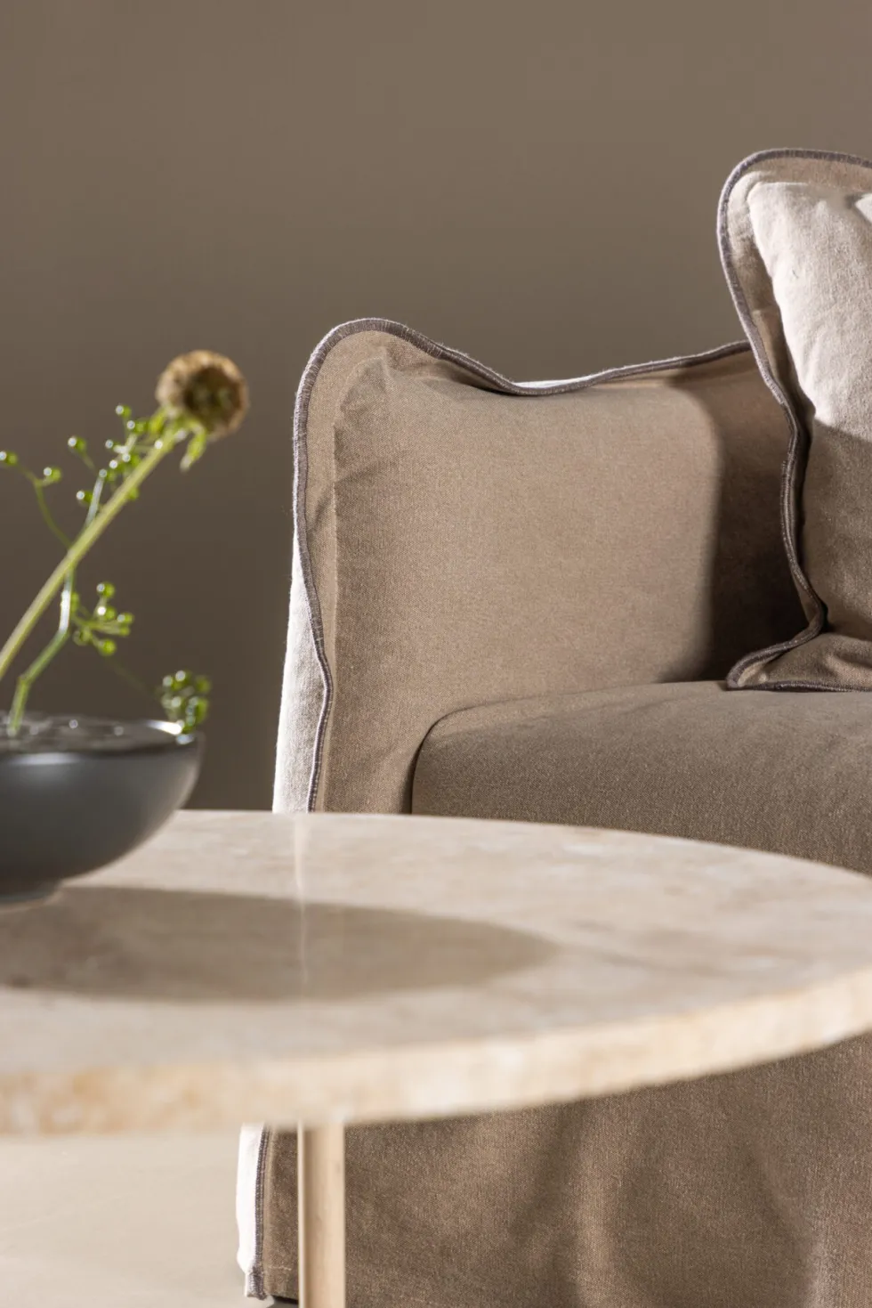 Oskarshamn 3-sits soffor Brown
