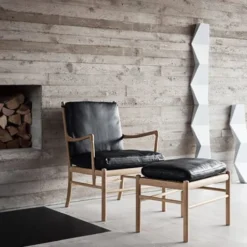 OW149 Colonial Chair fåtölj valnöt
