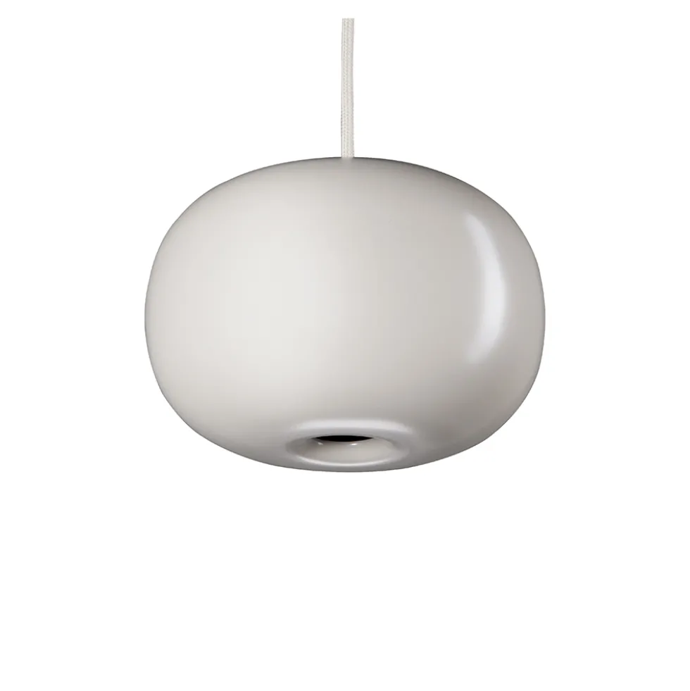 Pebble taklampa bred