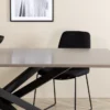 Piazza Rektangulära Matbord 180 x 90 Black