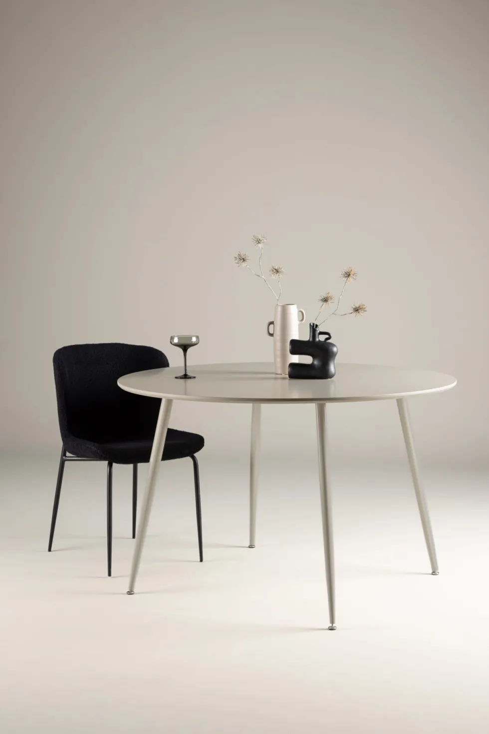 Plaza Runda Matbord ⌀120 Beige